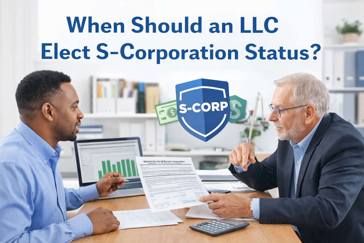 LLC elect S-Corporation tax planning CPA